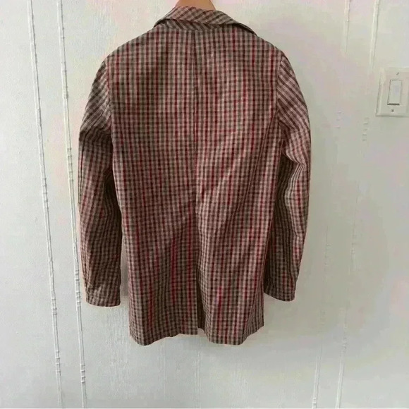 Ben Sherman trench raincoat multicolor size xs in good condition - Picture 2 of 7